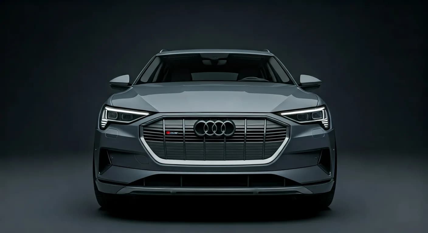 2022 Audi e-tron — Audi e-tron front end noise