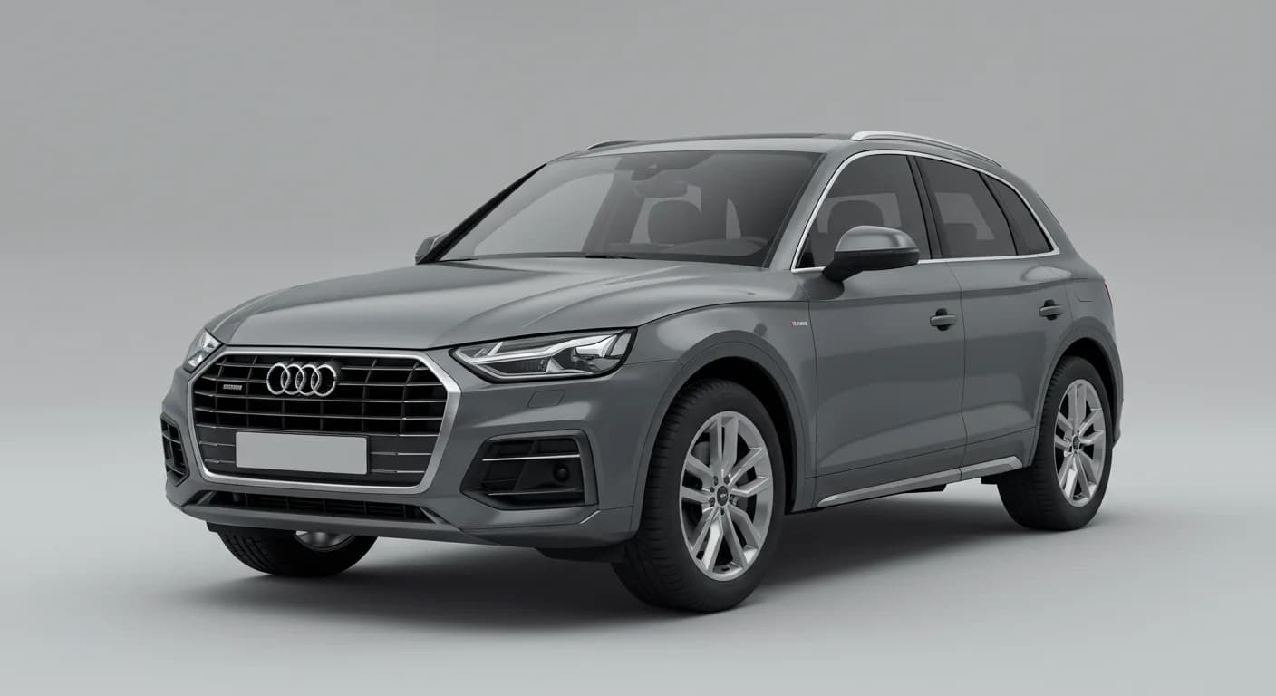 2021 AUDI Q5 safety profile — editorial illustration