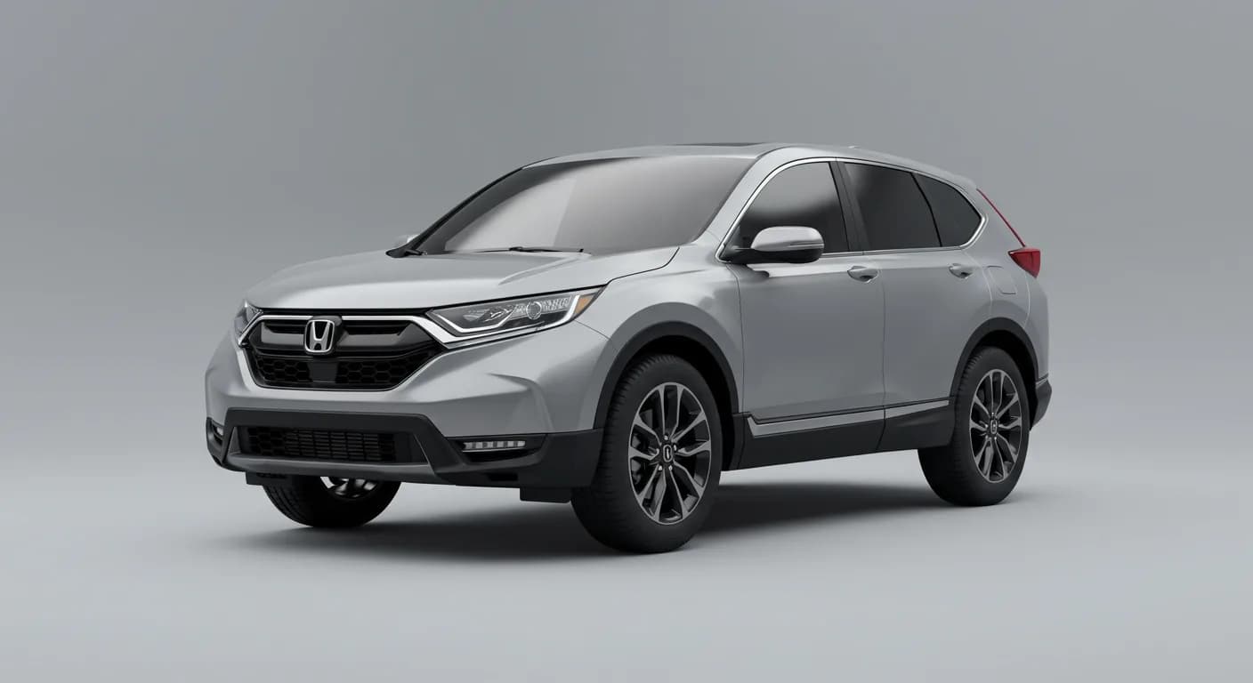2023 HONDA CR-V safety profile — editorial illustration