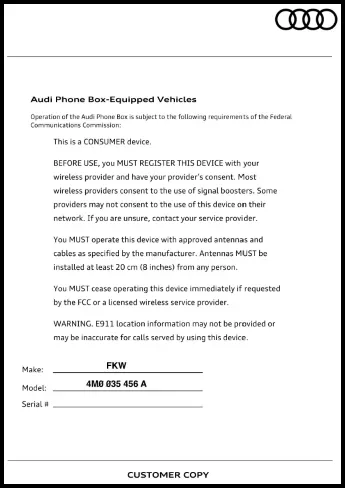 2021 Audi e-tron — manufacturer_communication document image 3