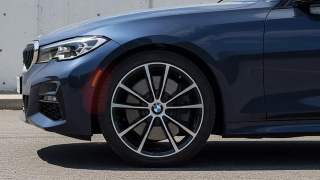 2021 BMW 330i — 2021 BMW 330i wheel arch movement