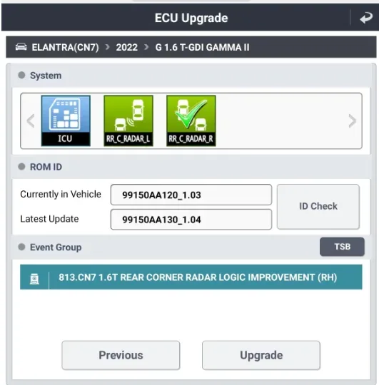 2022 Hyundai Elantra — manufacturer_communication document image 2