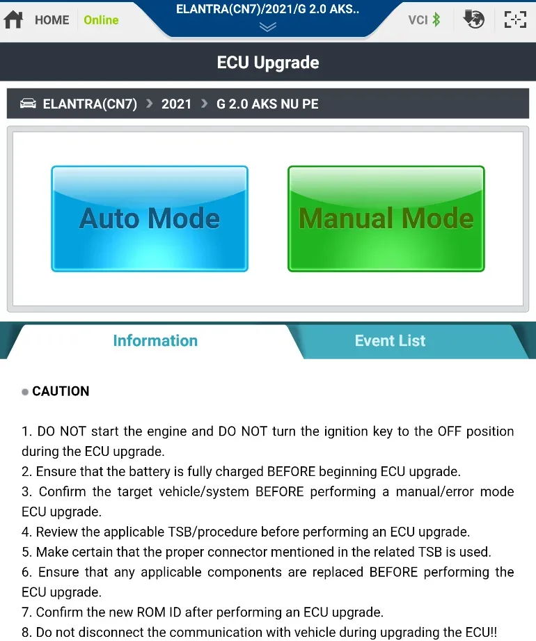 2021 Hyundai Elantra — manufacturer_communication document image 2