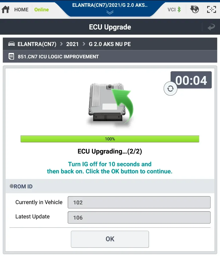 2021 Hyundai Elantra — manufacturer_communication document image 5