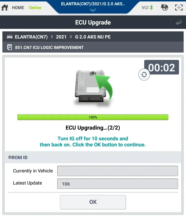 2022 Hyundai Elantra — manufacturer_communication document image 6