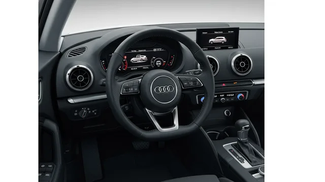 2023 Audi A3 — Audi A3 instrument cluster phone tab