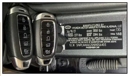 2022 Hyundai Elantra — manufacturer_communication document image 1