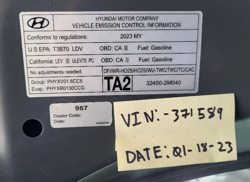 2021 Hyundai Elantra — manufacturer_communication document image 3