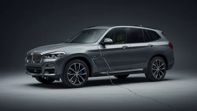 2022 BMW X3 — BMW X3 B-pillar cracking