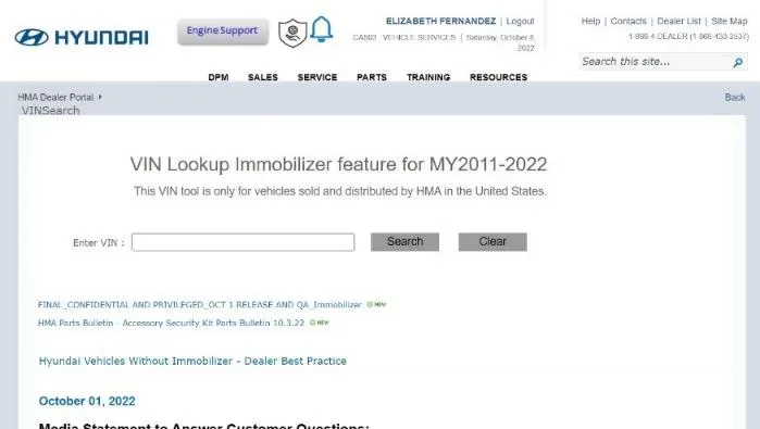 2022 Hyundai Tucson — manufacturer_communication document image 4