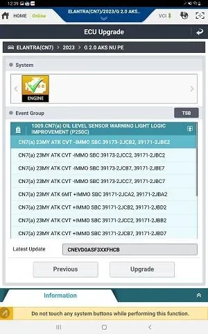2023 Hyundai Elantra — manufacturer_communication document image 2