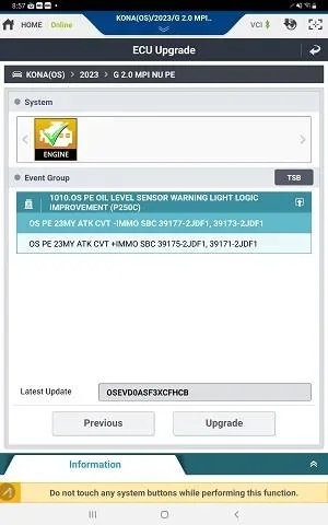 2023 Hyundai Elantra — manufacturer_communication document image 3