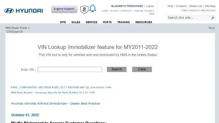 2021 Hyundai Tucson — manufacturer_communication document image 5