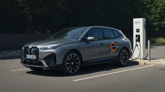 2023 BMW iX — BMW iX Combined Charging Unit Delivery Stop