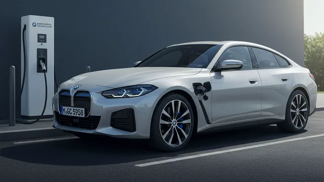 2022 BMW i4 — BMW i4 Combined Charging Unit