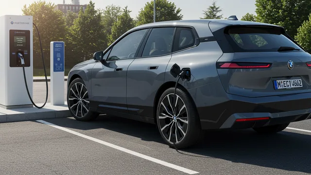 2023 BMW iX — BMW iX Combined Charging Unit