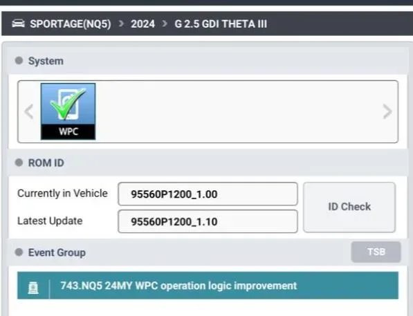 2024 Kia Sportage — manufacturer_communication document image 1