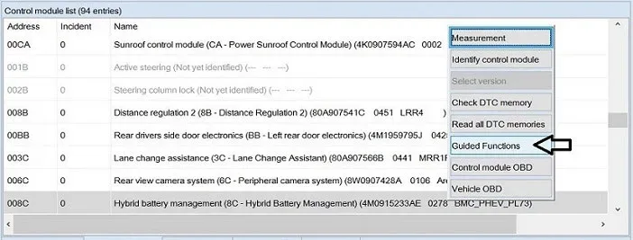 2021 Audi Q5 e — manufacturer_communication document image 1