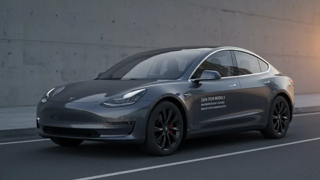 2024 TESLA Model 3 — 2024 TESLA Model 3 manufacturer_communication