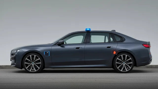 2023 BMW i7 — 2023 BMW i7 delivery stop