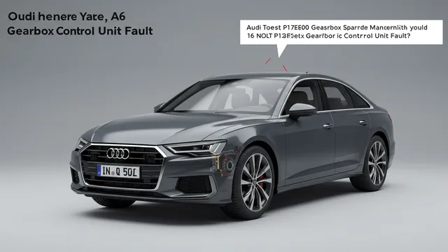 2022 Audi A6 — Audi P17EF00 gearbox control unit