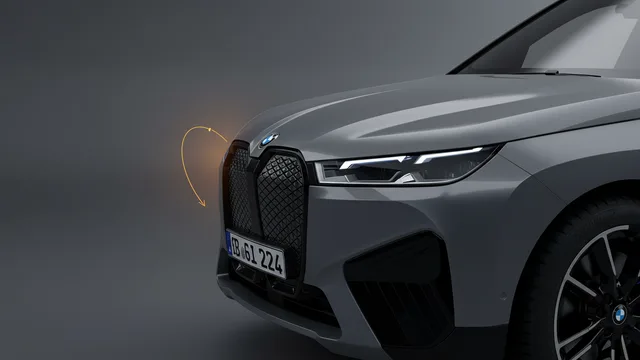 2024 BMW iX — BMW iX hood open warning