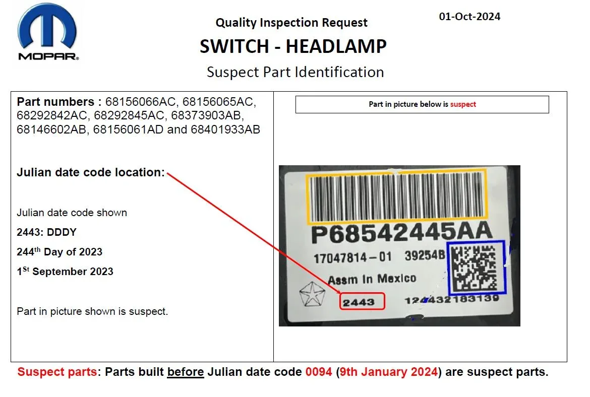 2025 Jeep Wrangler — manufacturer_communication document image 2