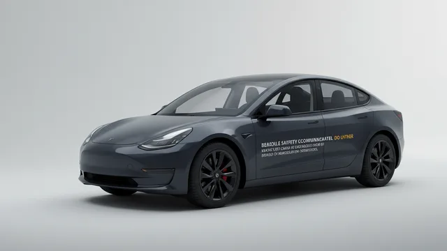 2022 TESLA Model 3 — 2022 TESLA Model 3 manufacturer_communication