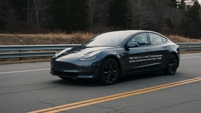 2021 TESLA Model 3 — 2021 TESLA Model 3 manufacturer_communication