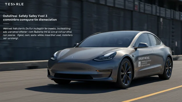 2023 TESLA Model 3 — 2023 TESLA Model 3 manufacturer_communication