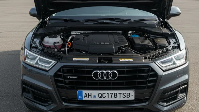 2024 Audi Q5 — Audi Q5 oil residue