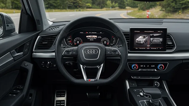 2024 Audi Q5 e — Audi Q5 e instrument cluster warning