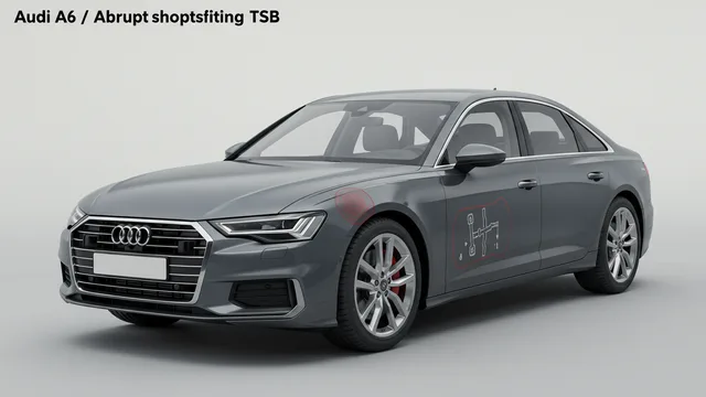 2022 Audi A6 — Audi A6 abrupt shifting