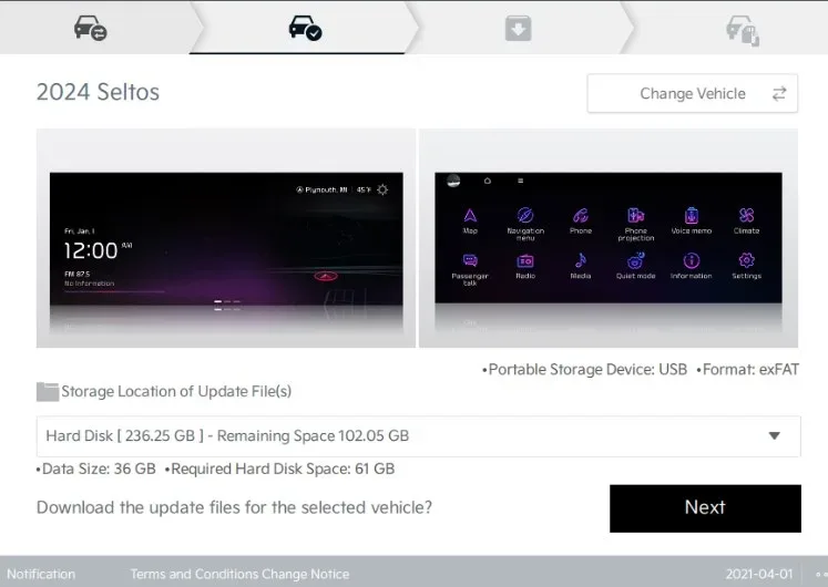 2023 Kia Sportage — manufacturer_communication document image 17