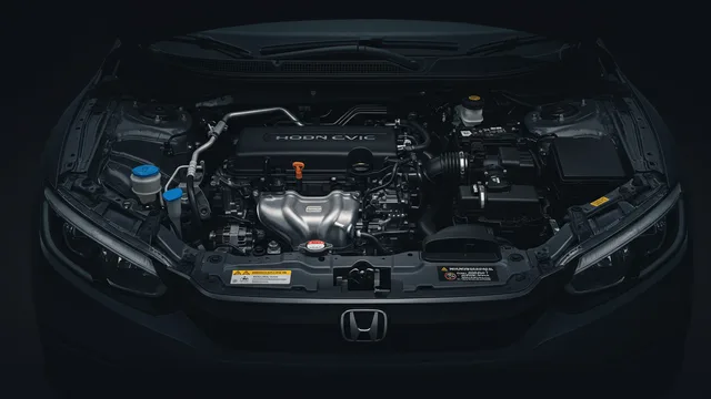 2023 Honda Civic — Honda Civic oil leak