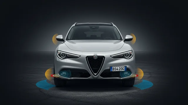 2023 Alfa Romeo Stelvio — Alfa Romeo Stelvio FCW ACC warning