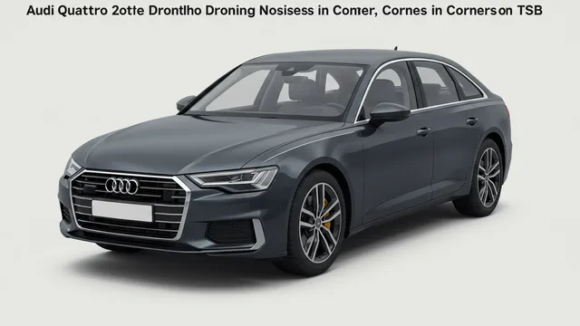 2023 Audi A6 — Audi Quattro droning noises