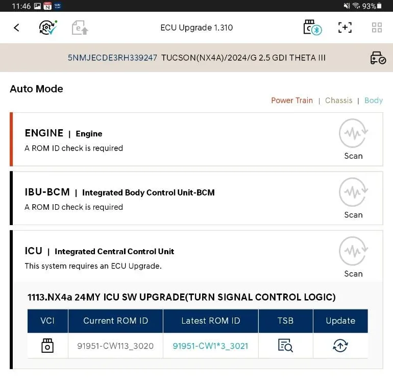 2024 Hyundai Tucson — manufacturer_communication document image 1