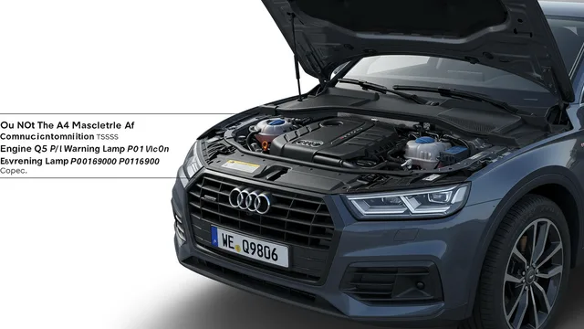 2024 Audi Q5 — Audi Q5 engine warning lamp P016900