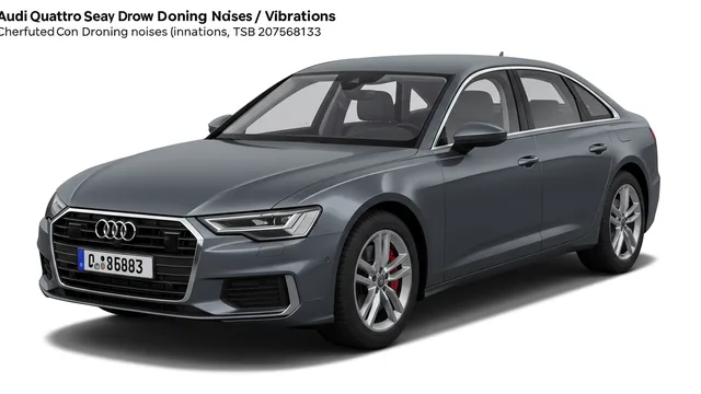 2024 Audi A6 — Audi Quattro droning noises