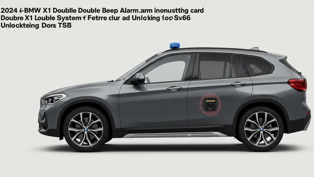 2024 BMW X1 — 2024 BMW X1 double beep alarm