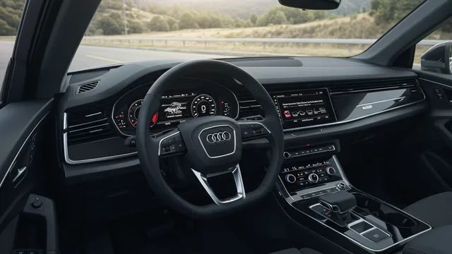 2021 Audi Q8 — Audi Q8 instrument cluster fault