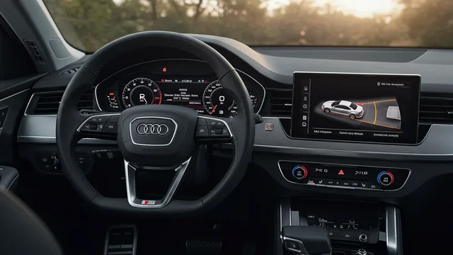 2022 Audi Q8 — Audi virtual cockpit turn signal