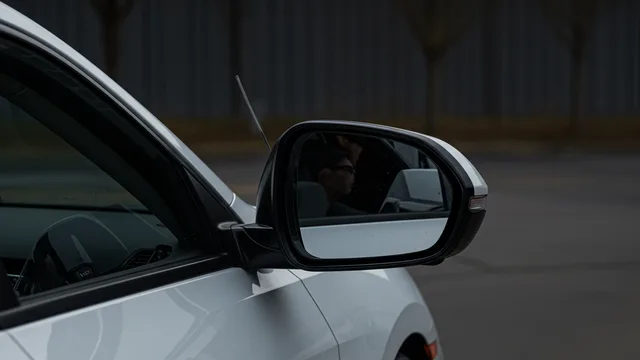 2022 Honda Civic — Honda rearview mirror detached