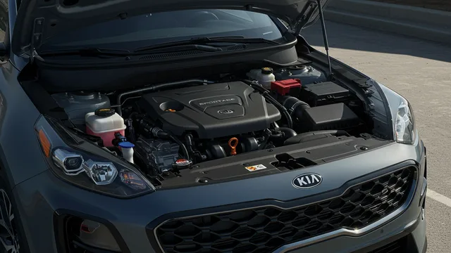 2022 Kia Sportage — Kia Sportage emissions software