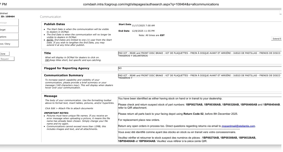 2026 Jeep Wrangler — manufacturer_communication document image 4