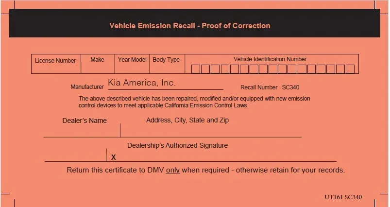 2022 Kia Sportage — manufacturer_communication document image 3