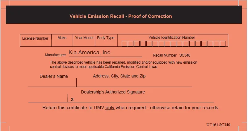 2021 Kia Sportage — manufacturer_communication document image 3