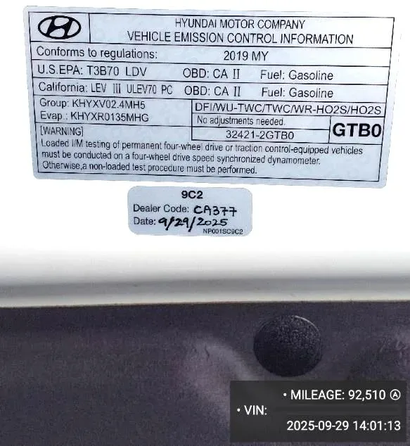 2021 Hyundai Tucson — manufacturer_communication document image 2