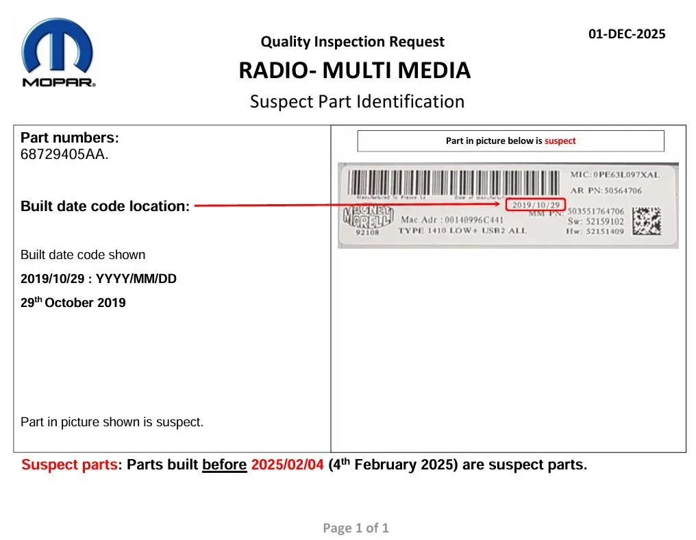 2026 Alfa Romeo Stelvio — manufacturer_communication document image 2